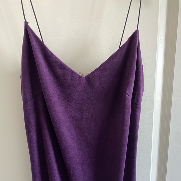 Slim deep purple dress - Picture 4 of 4